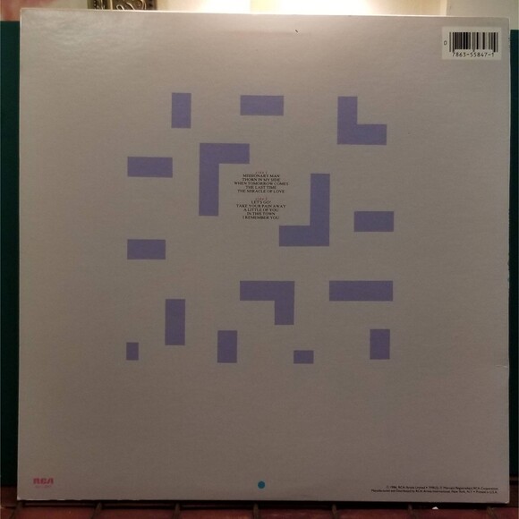 1986 Eurythmics "Revenge" Vinyl Record Album Turkish Release RCA AJLI 5847 - Picture 6 of 6